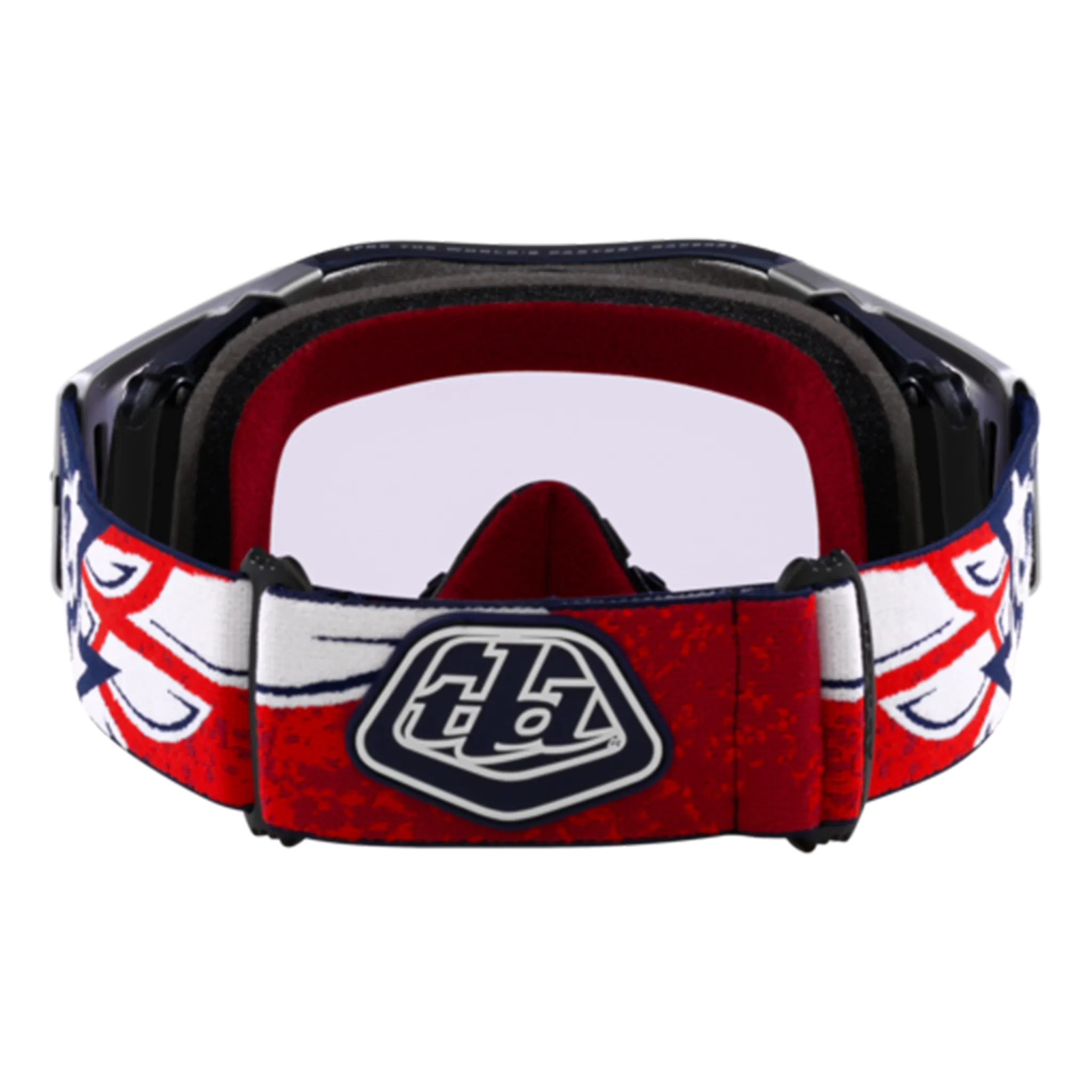 Oakley Airbrake Troy Lee Designs Goggles - Prizm MX Low Light Lens (Red/White/Blue Wings)
