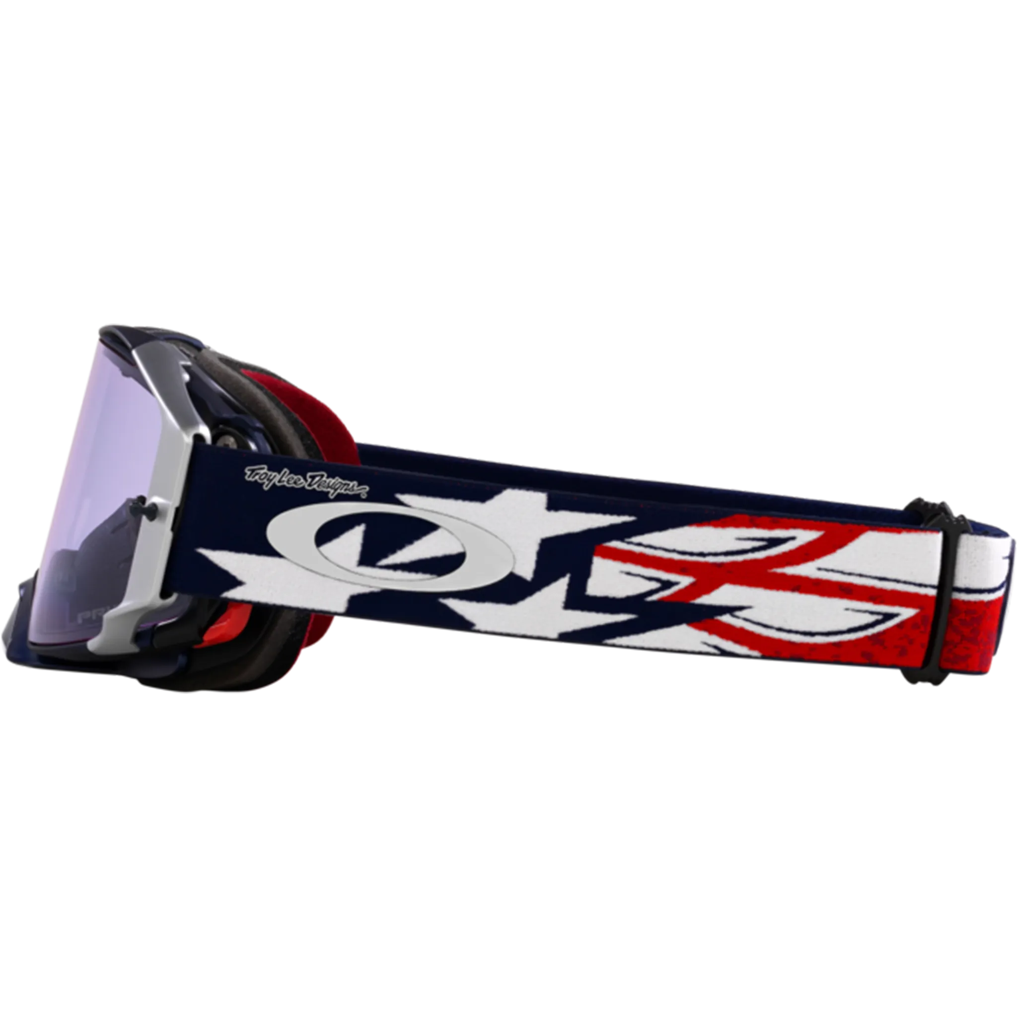 Oakley Airbrake Troy Lee Designs Goggles - Prizm MX Low Light Lens (Red/White/Blue Wings)