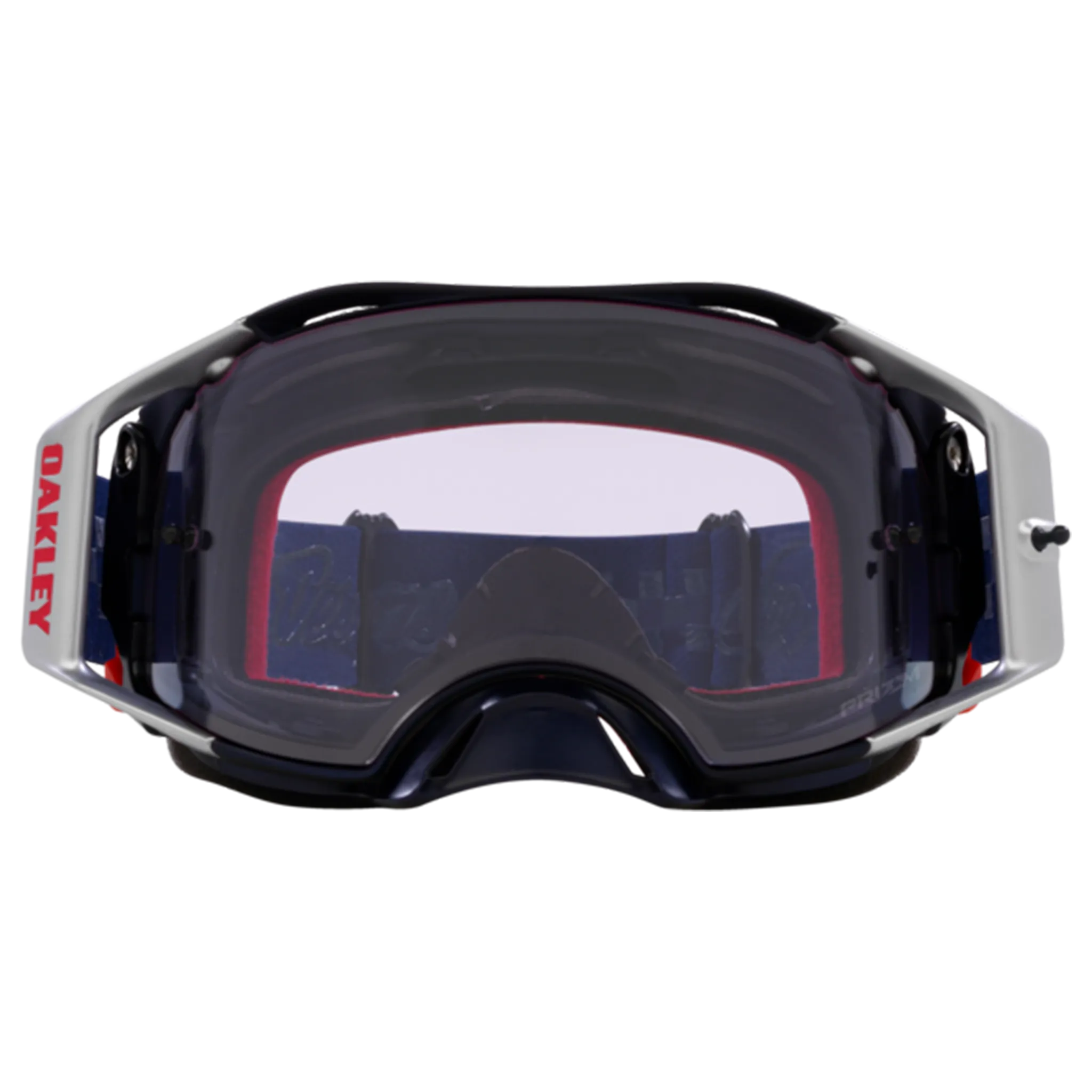Oakley Airbrake Troy Lee Designs Goggles - Prizm MX Low Light Lens (Red/White/Blue Wings)