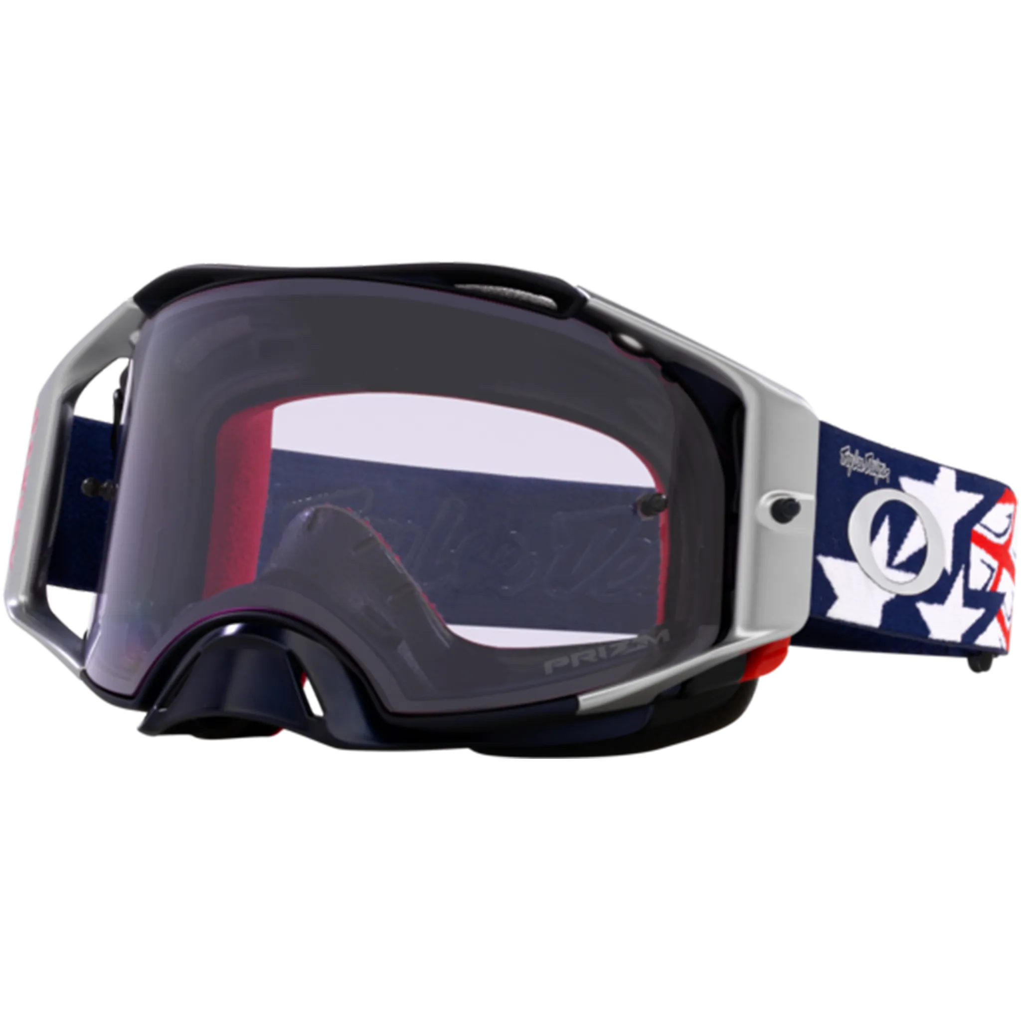 Oakley Airbrake Troy Lee Designs Goggles - Prizm MX Low Light Lens (Red/White/Blue Wings)