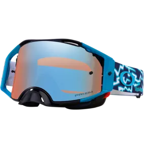 Oakley Airbrake Troy Lee Designs Goggles - Prizm MX Sapphire Lens (Blue Lightning)