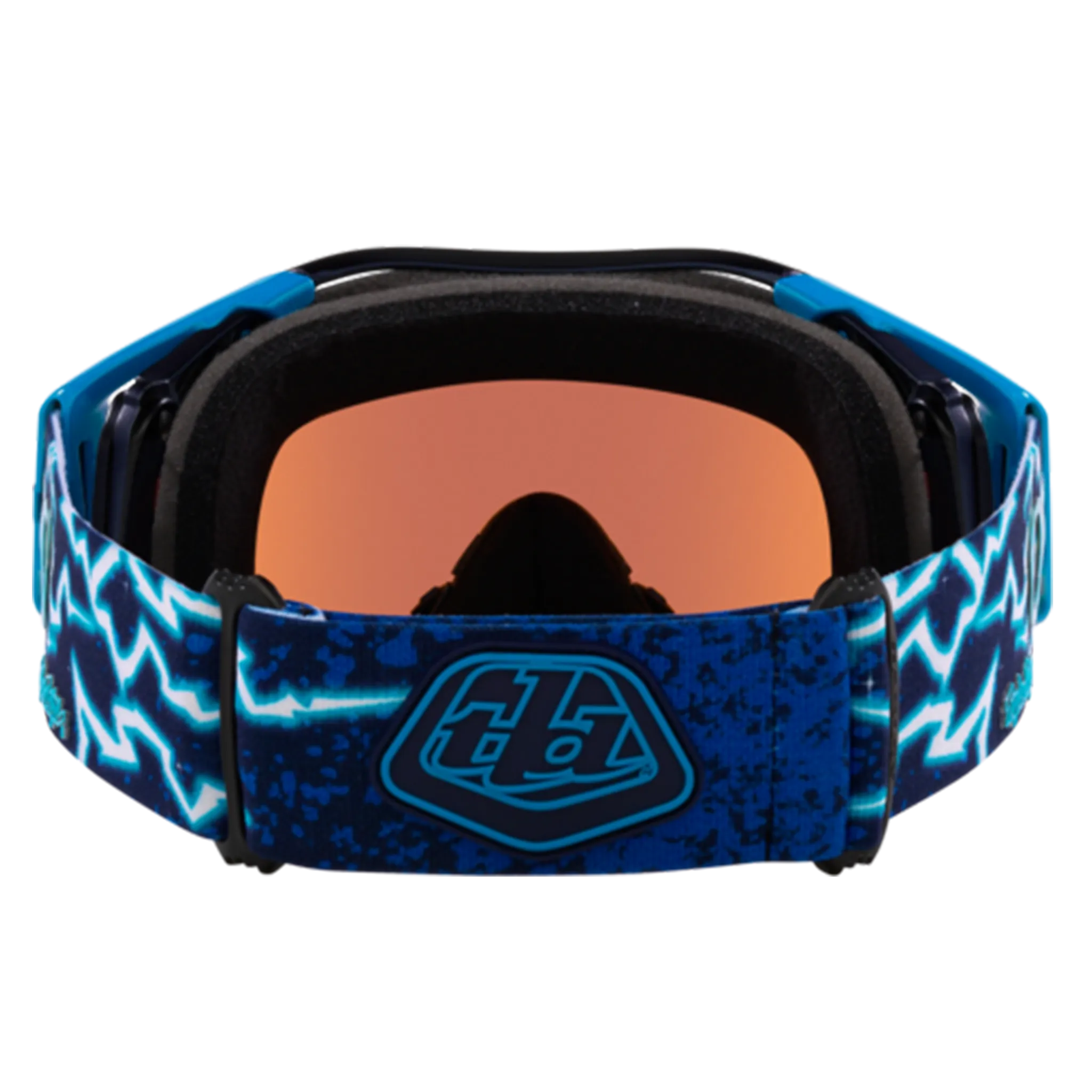 Oakley Airbrake Troy Lee Designs Goggles - Prizm MX Sapphire Lens (Blue Lightning)
