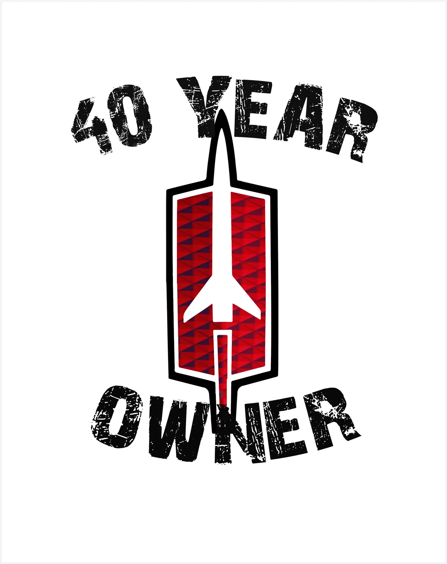 Oldsmobile Owner 40 Year ANNIVERSARY T-Shirt