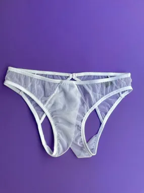 Only Hearts: Coucou Ouvert Bikini - White