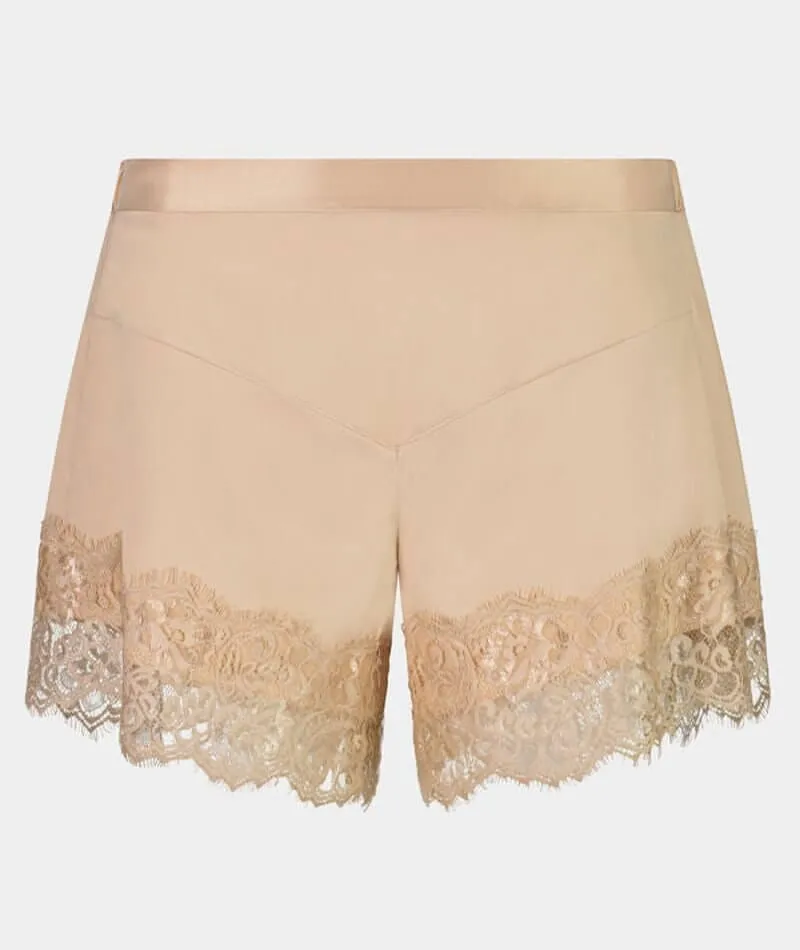 Pleasure State Eve Cami and Short Set - Soft Gold
