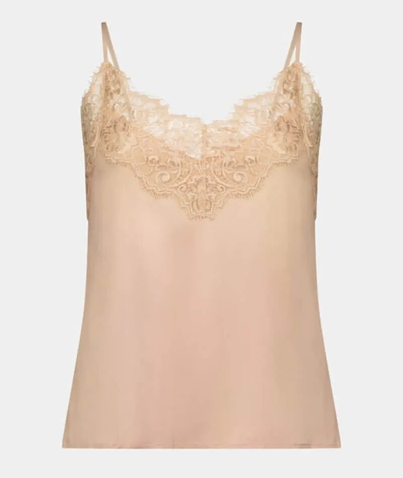 Pleasure State Eve Cami and Short Set - Soft Gold