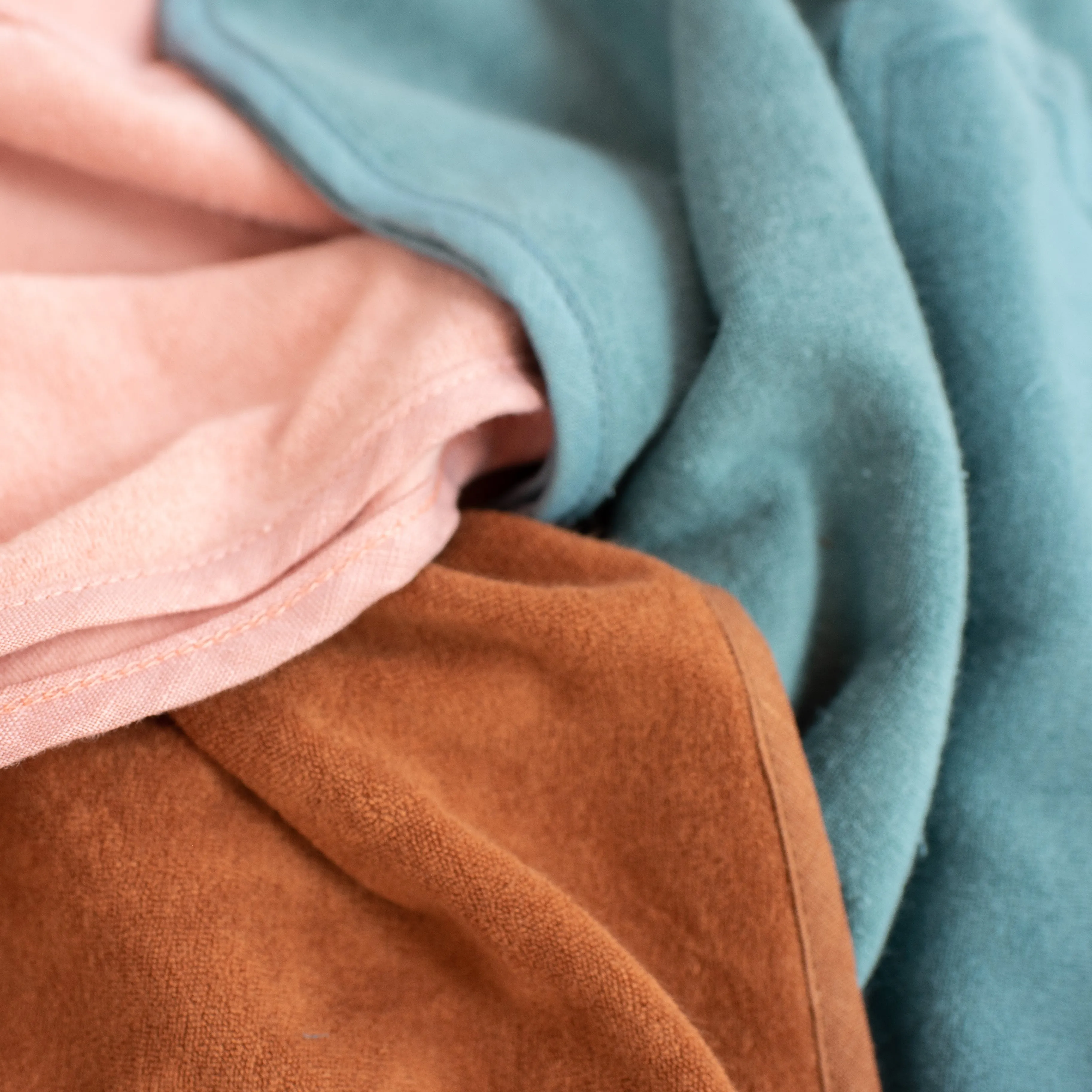 Poncho Towel - Dusty Blue