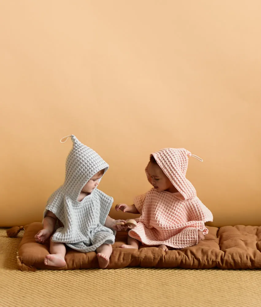 Poncho Towel - Dusty Blue