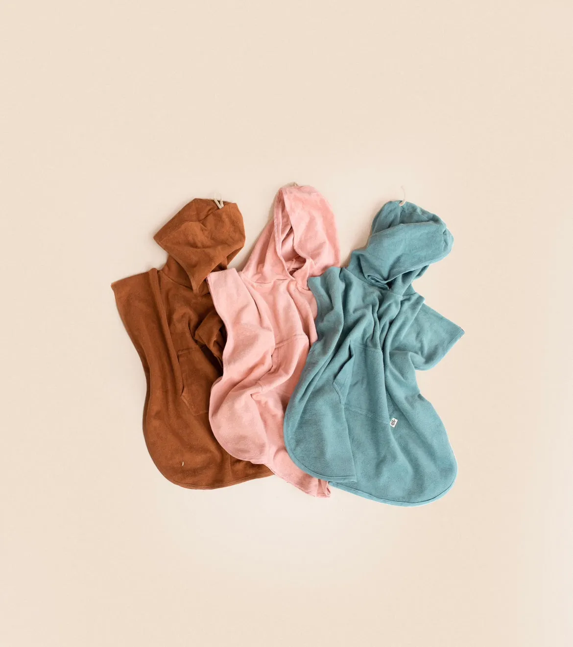 Poncho Towel - Dusty Blue