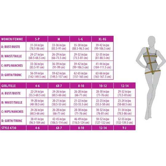 Practice Figure Skating Dress Black & Pink Long Sleeves 10   Colors