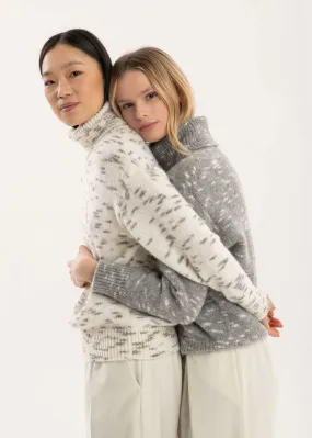 PUROTATTO Turtleneck Sweater - Blatte