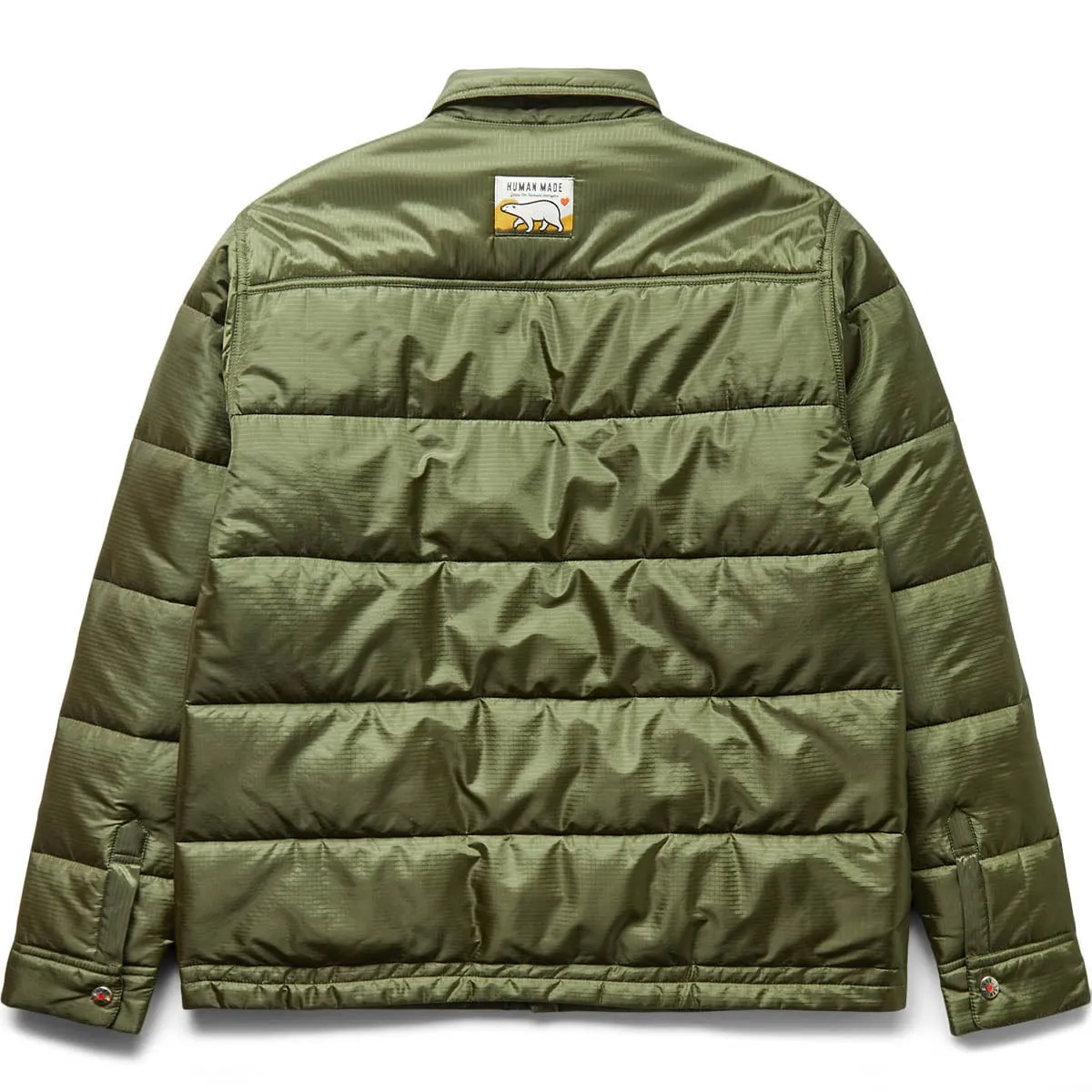 QUILTED SHIRT JACKET