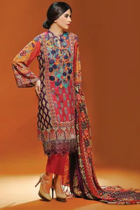 RajBari Silk Karandi Winter Collection 2015 - 1A
