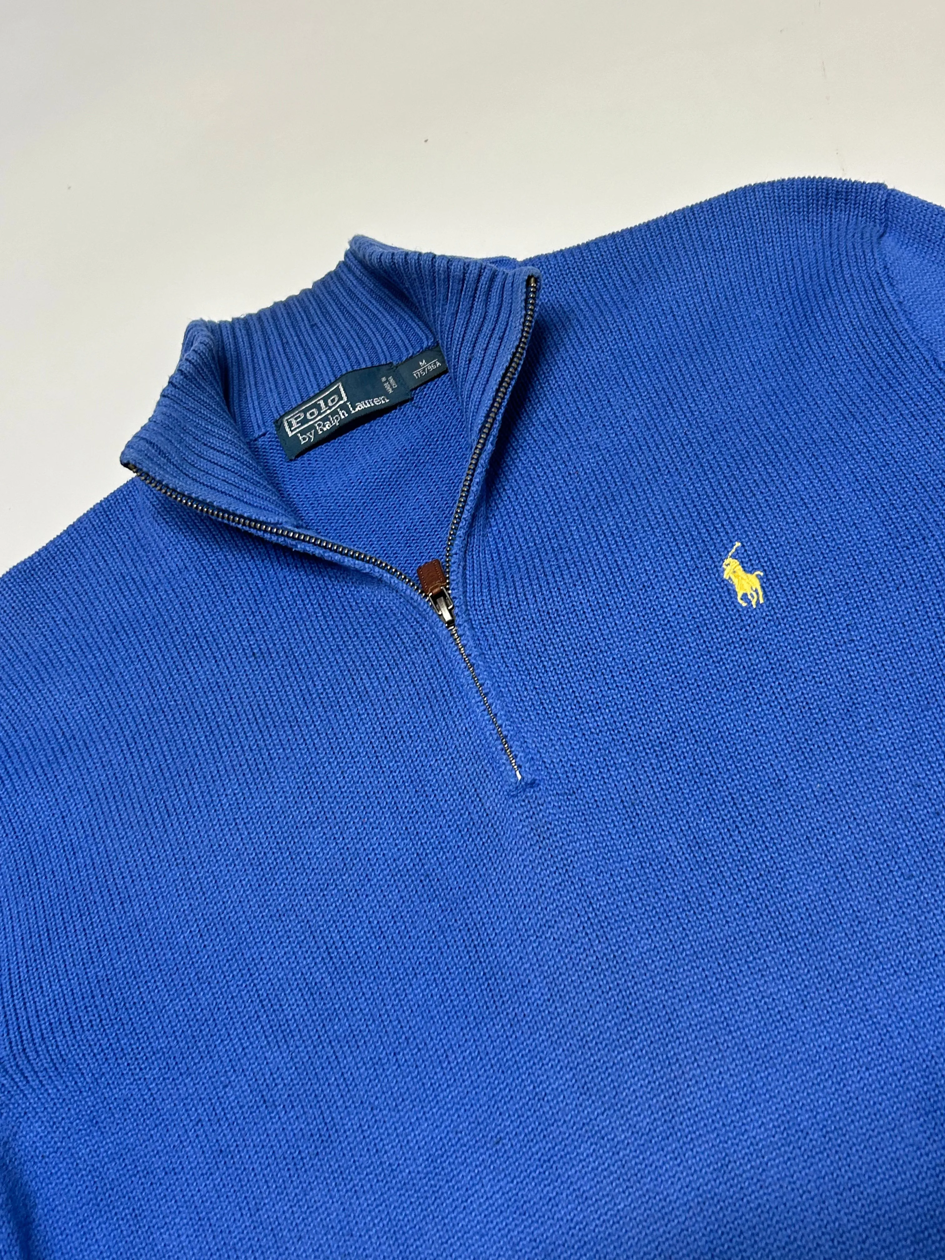 Ralph Lauren quarter zip knit sweater (M)