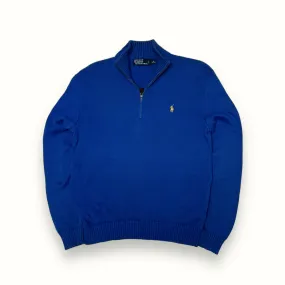 Ralph Lauren quarter zip knit sweater (M)