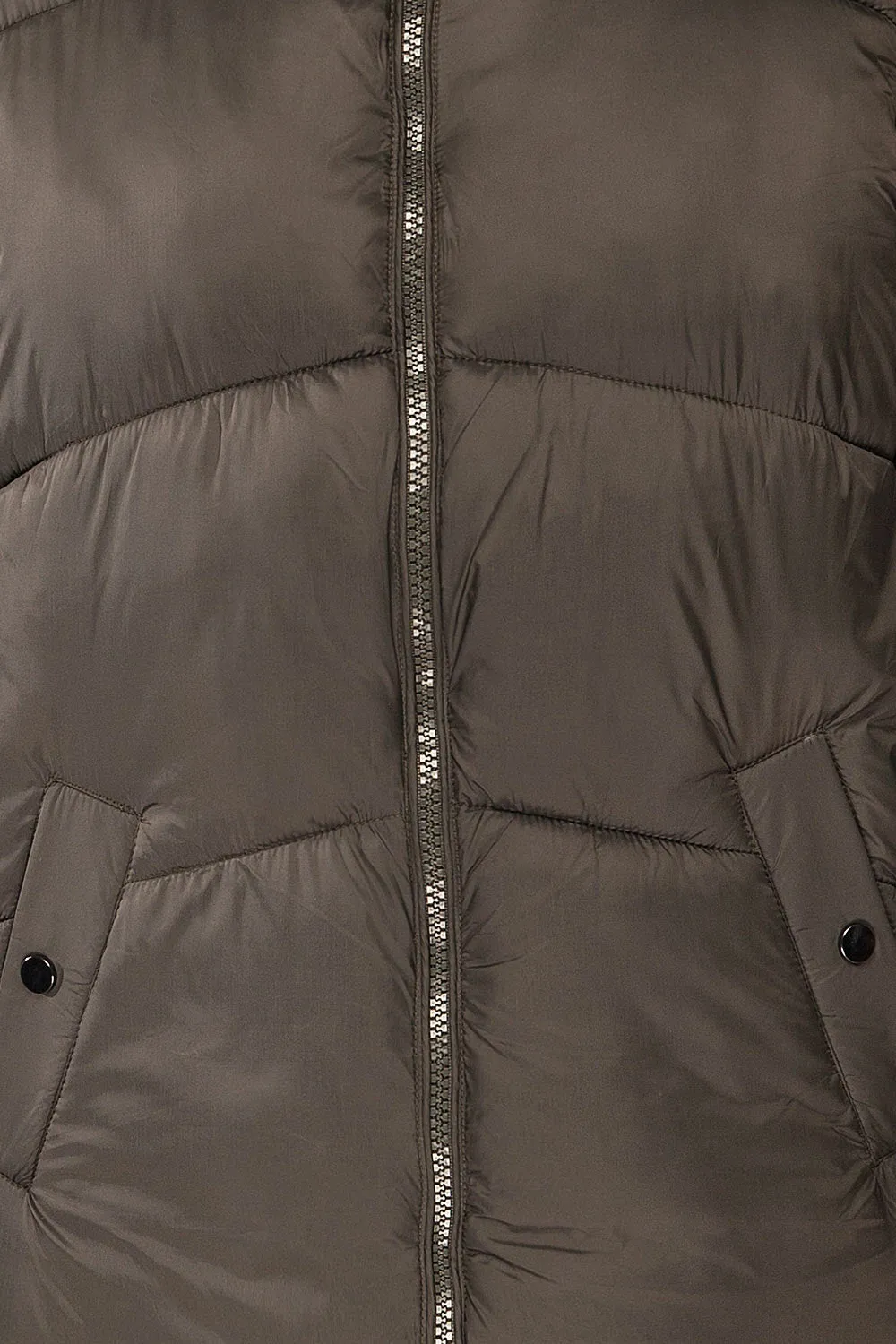 Rasdale Charcoal | Short Puffer Coat