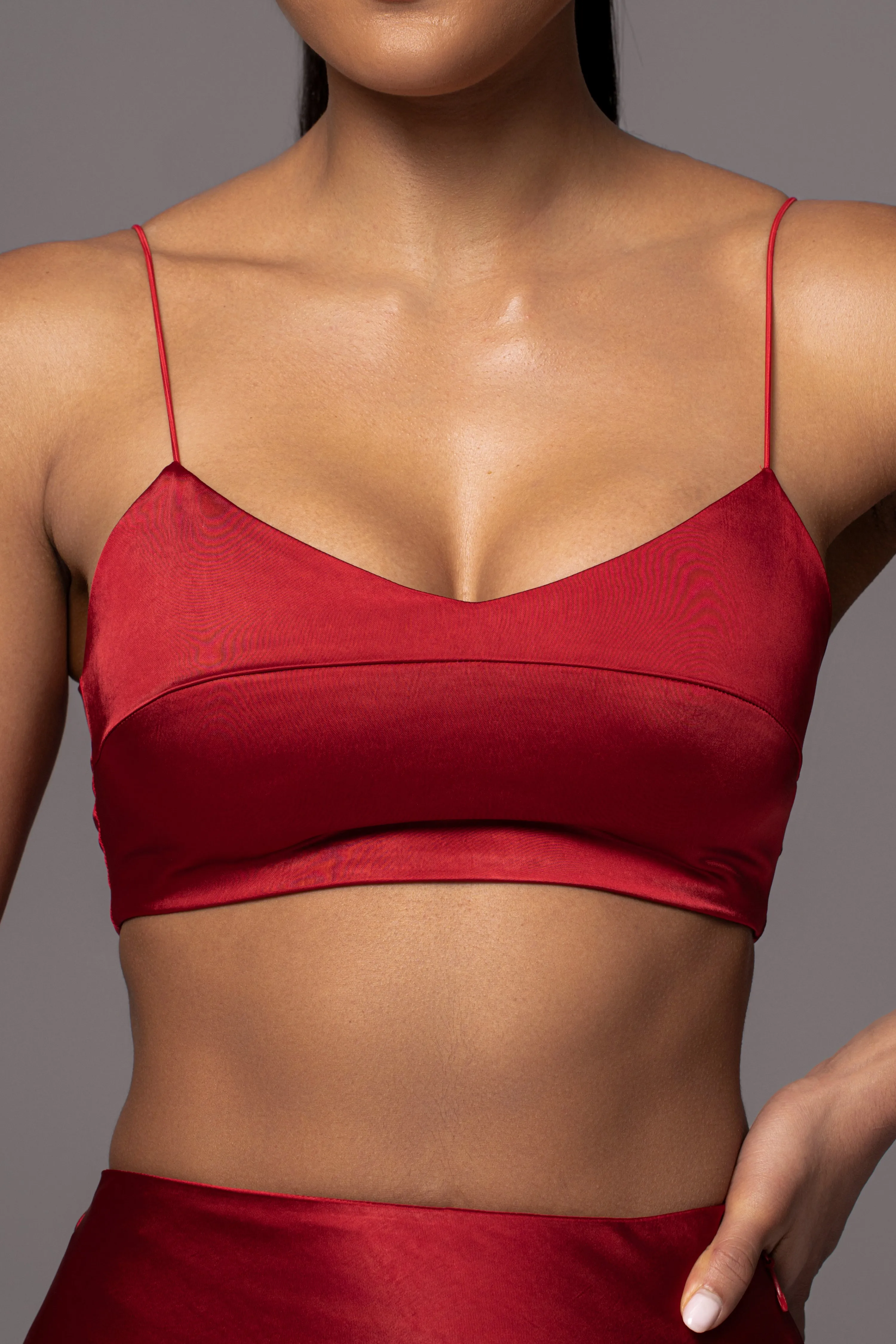 Red Isella 2-Piece Skirt Set