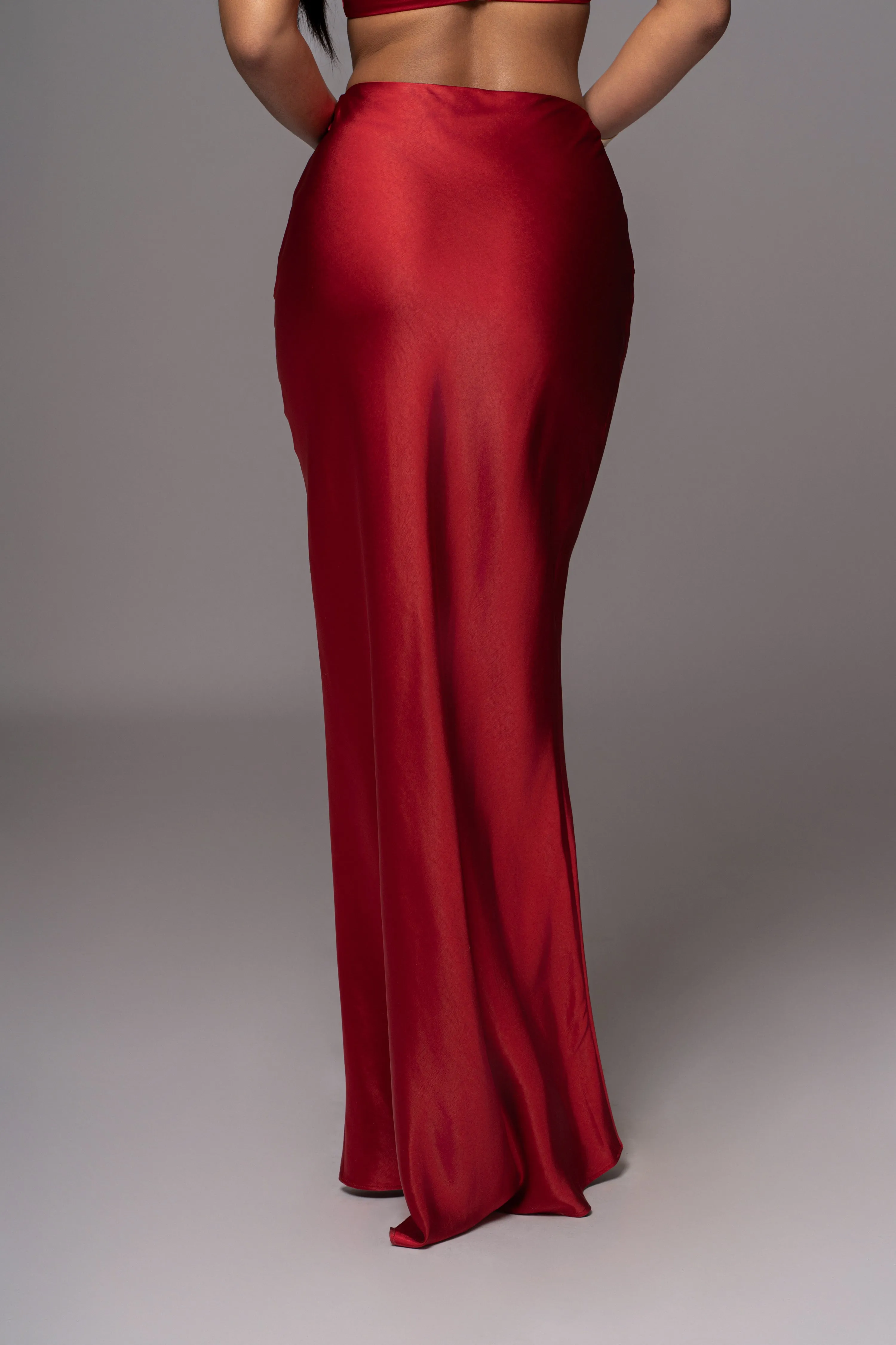 Red Isella 2-Piece Skirt Set