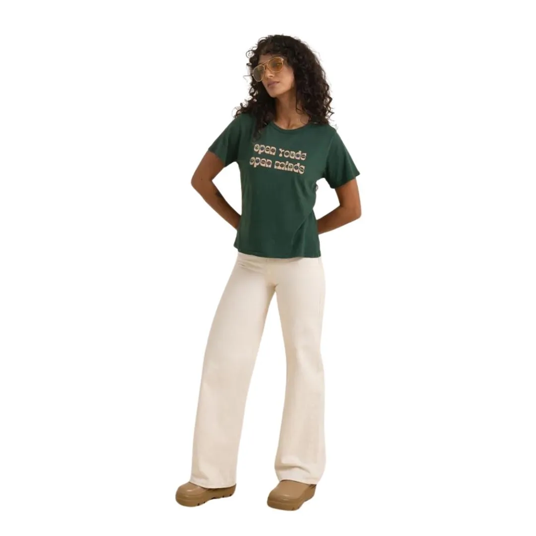 Roark Womens Open Roads Everyday Premium T-Shirt - Emerald