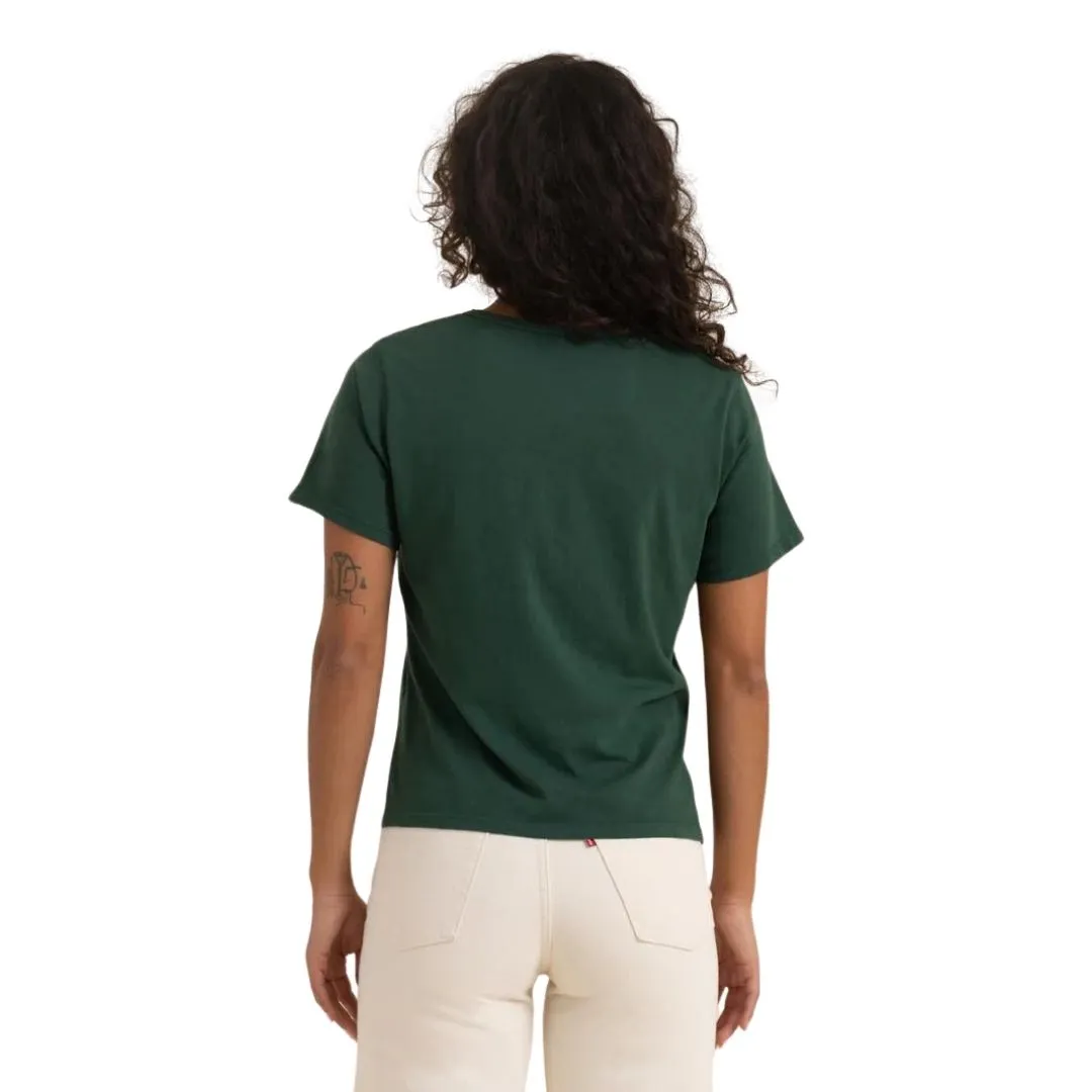 Roark Womens Open Roads Everyday Premium T-Shirt - Emerald