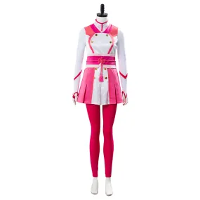 Sakura Wars Shin Sakura Taisen Sakura Amamiya Battle Uniform Set Cosplay Costume