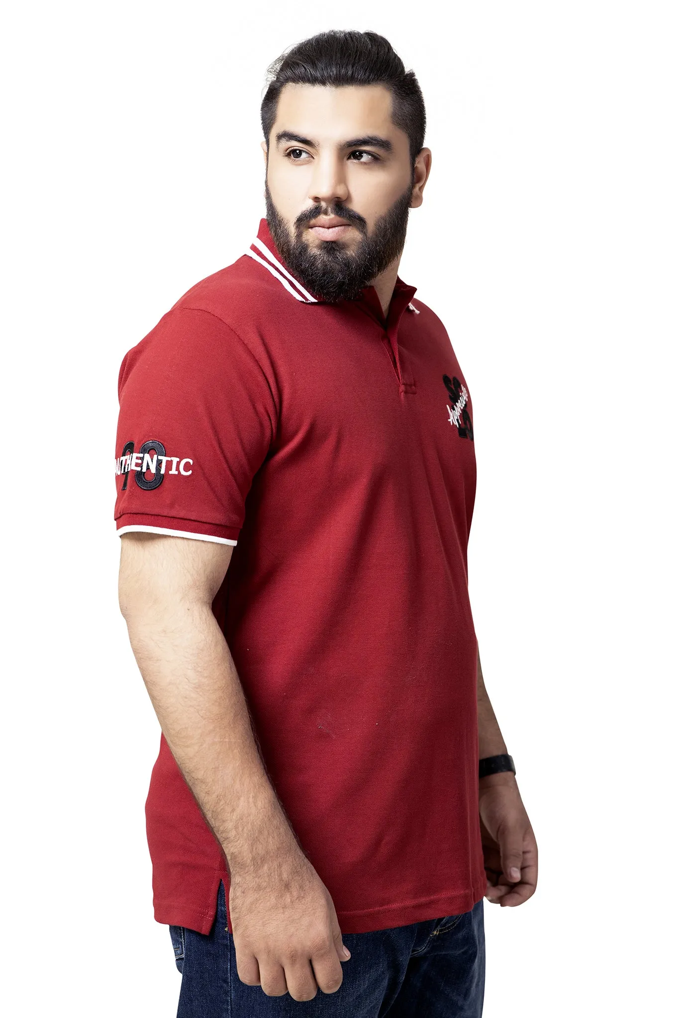 SCLO Maroon Polo (PLUS SIZE)