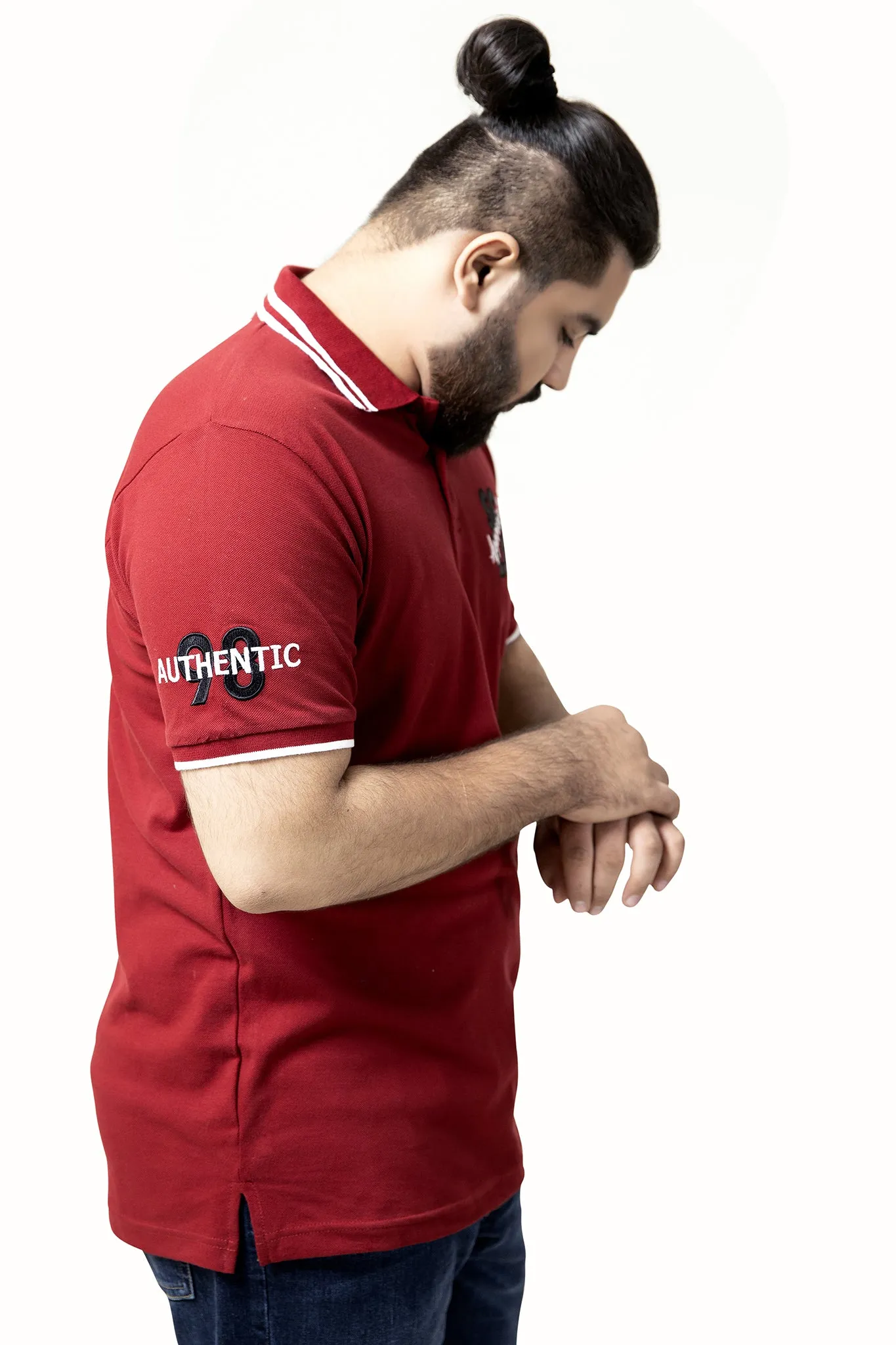 SCLO Maroon Polo (PLUS SIZE)