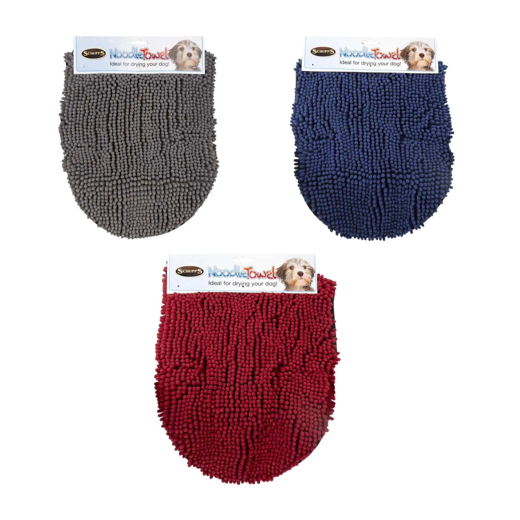 Scruffs Noodle Drying Towel for Dogs