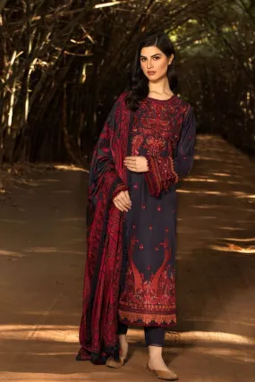 Sobia Nazir Unstitched 3 Piece Winter Shawl Collection’21-WS2021-4A