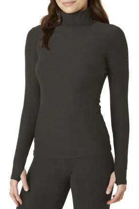 Spacedye Captivating Turtleneck Pullover - Darkest Night