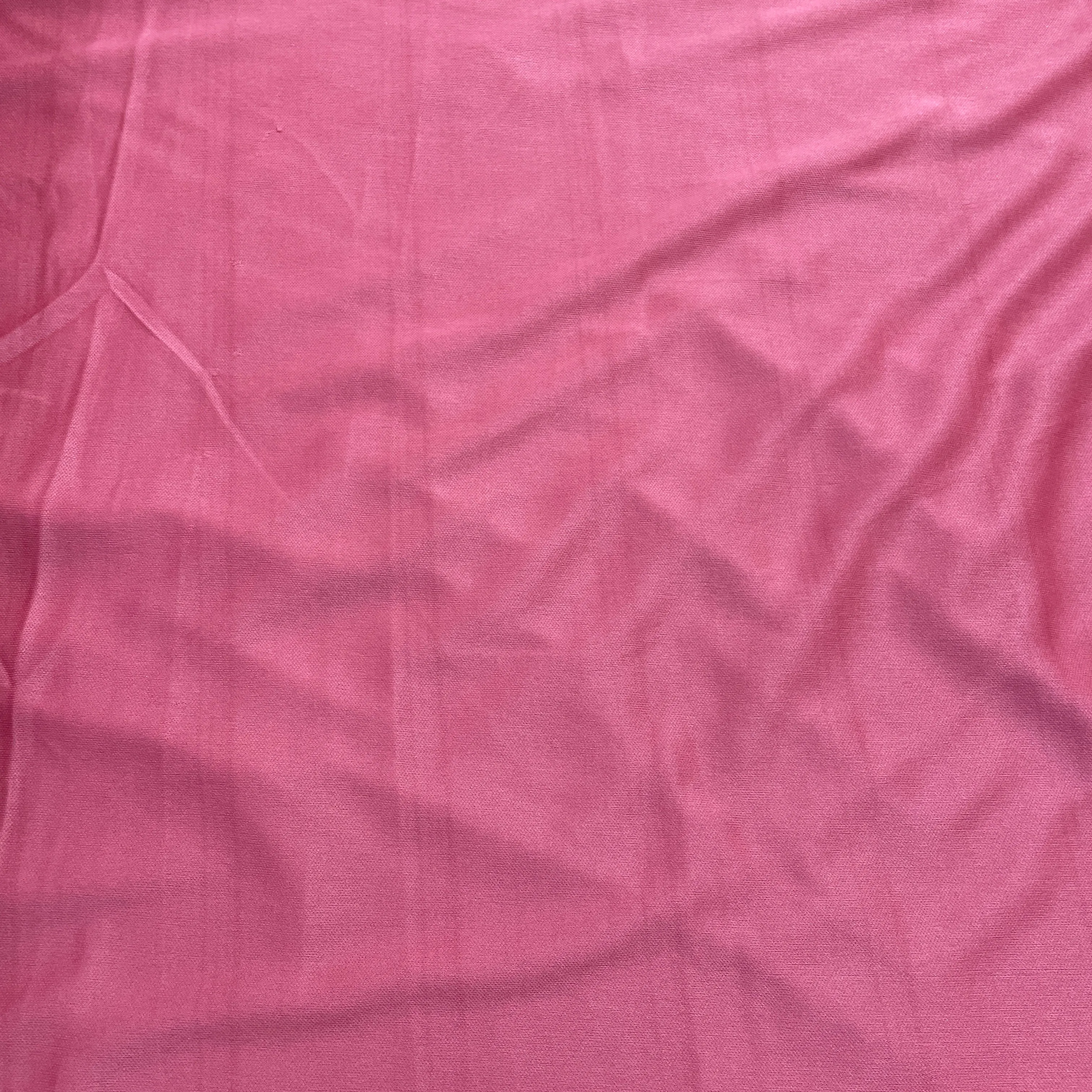 Strawberry Pink Solid Lycra Dyed Fabric