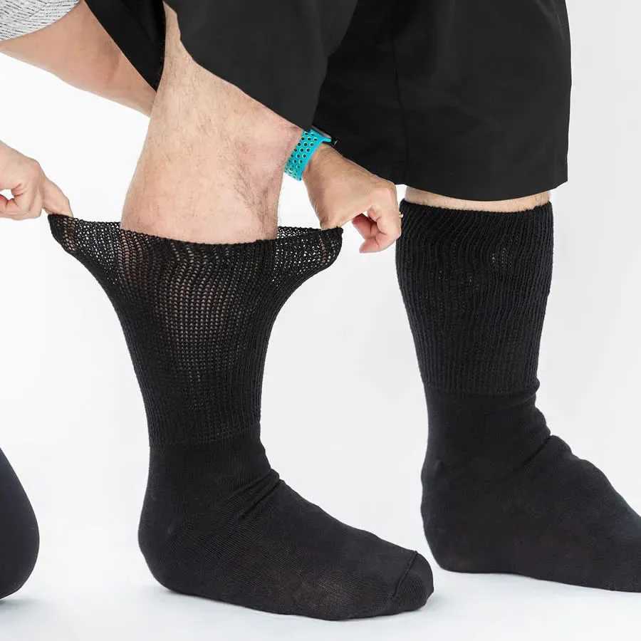 Two Pair Pack of Bariatric Socks