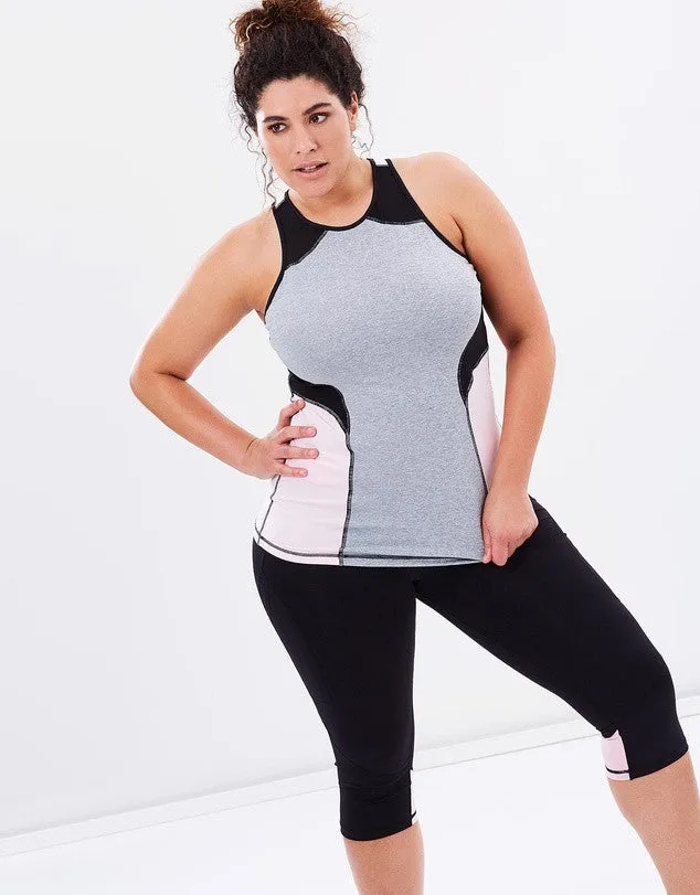 Two Tone Body Sculpt Tights 14