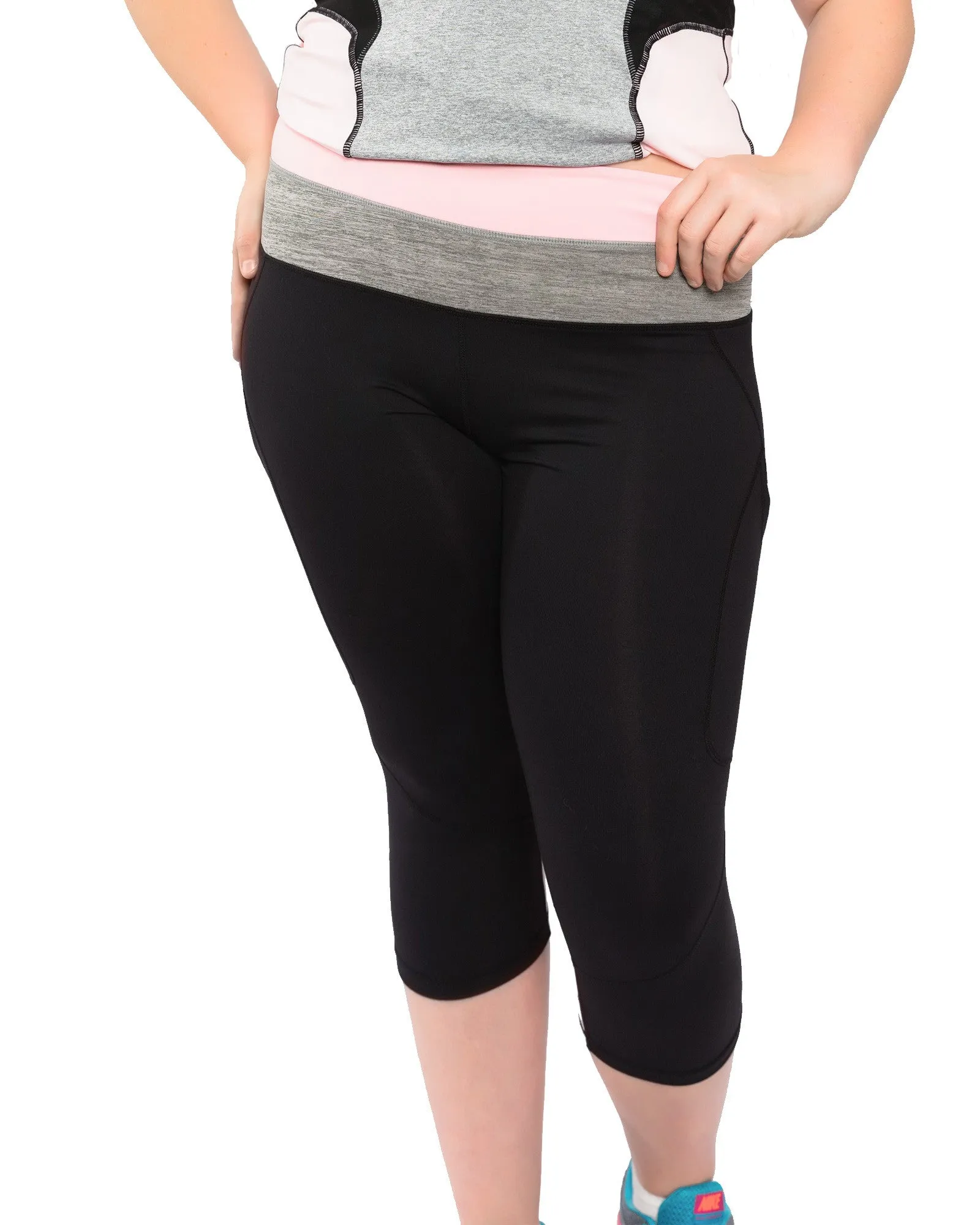 Two Tone Body Sculpt Tights 14