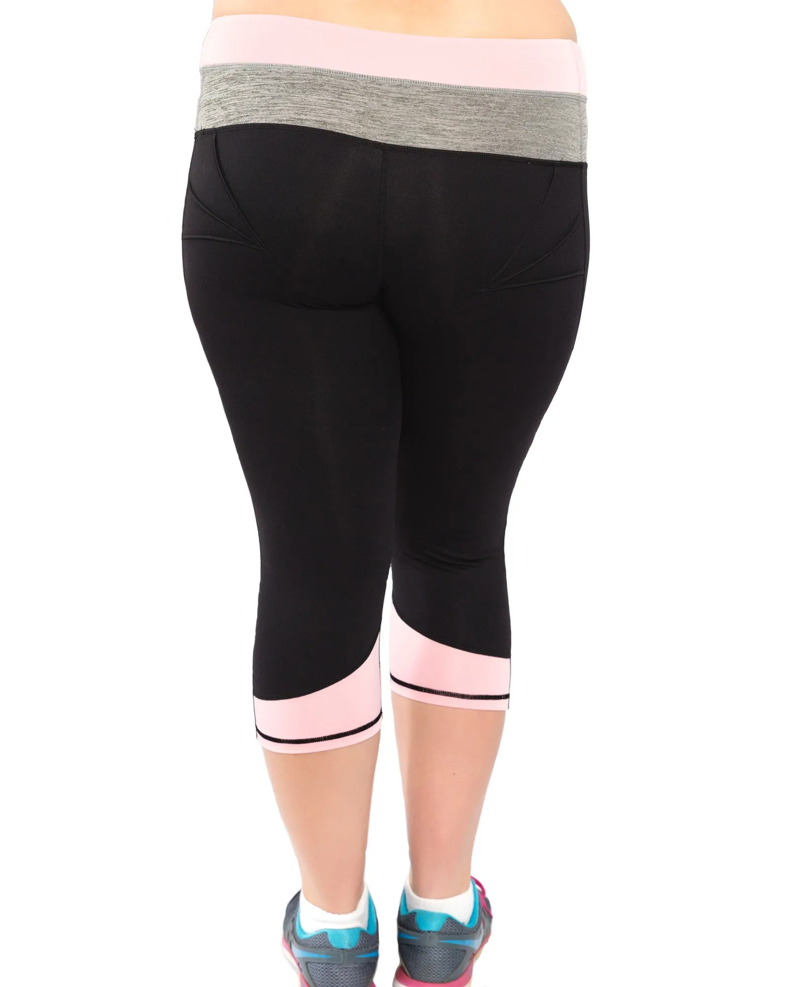 Two Tone Body Sculpt Tights 14