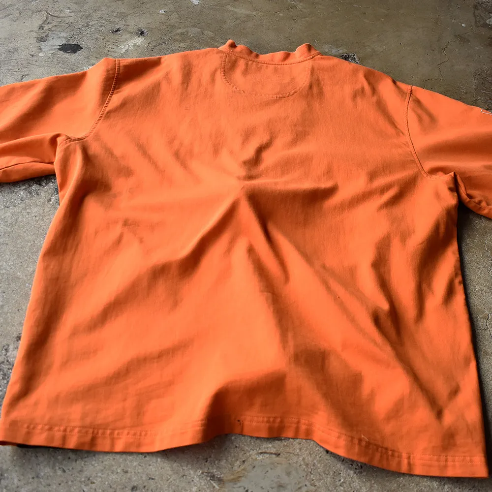 Y2K CHASE authentics コットン ハーフジップ レーシングシャツ 240710
