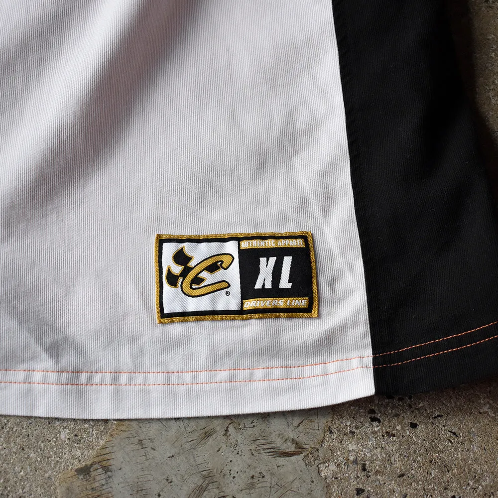 Y2K CHASE authentics コットン ハーフジップ レーシングシャツ 240710