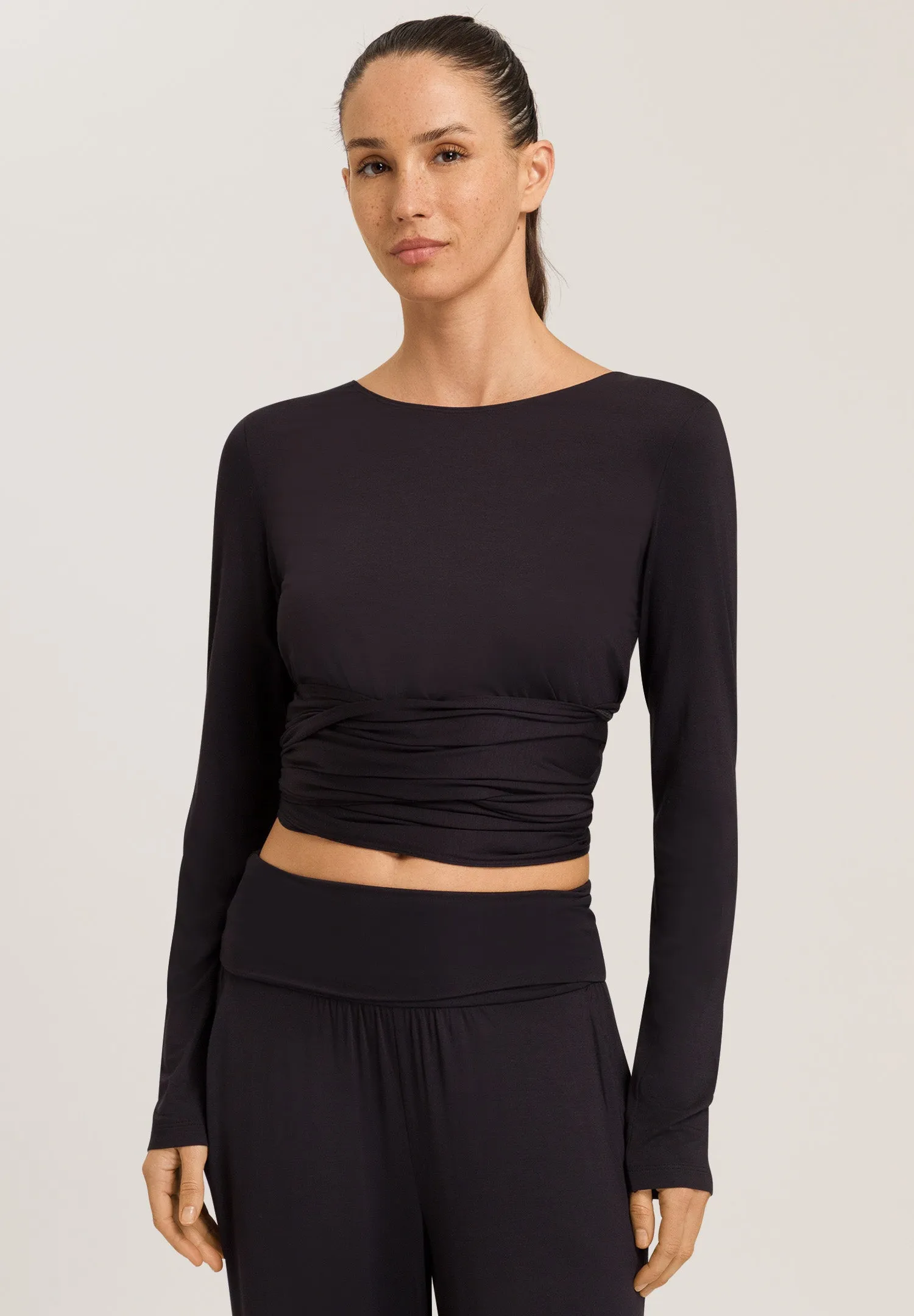 Yoga Wrap Top | Black Beauty 78800-2199